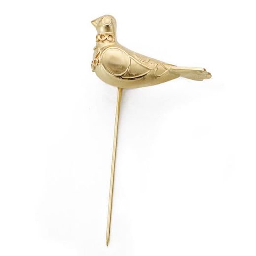 18K Alfiler Oro Amarillo Paloma Melilla