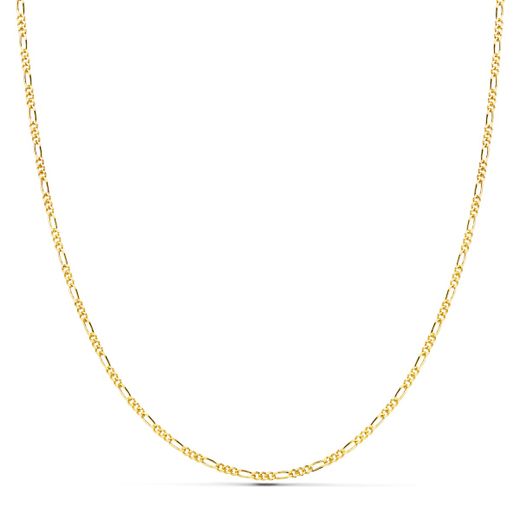 18K Cadena Oro Amarillo Cartier Maciza 60Cm 1 Mm
