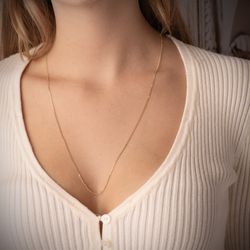 18K Cadena Oro Amarillo Maciza Barbada 60Cm Ancho 1.2 Mm