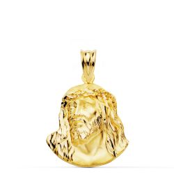 18K Colgante Cristo Murillo Oro Amarillo 23X18 Mm