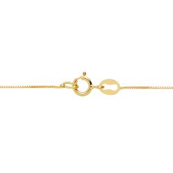 18K Colgante Oro Amarillo Estrella Circonita 16X16 Mm Cadena Veneciana 42 3 Cm