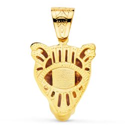 18K Colgante Oro Amarillo Puma Gigante. 40X34 Mm