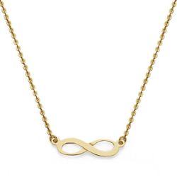 18K Collar Oro Amarillo Infinity 45Cm