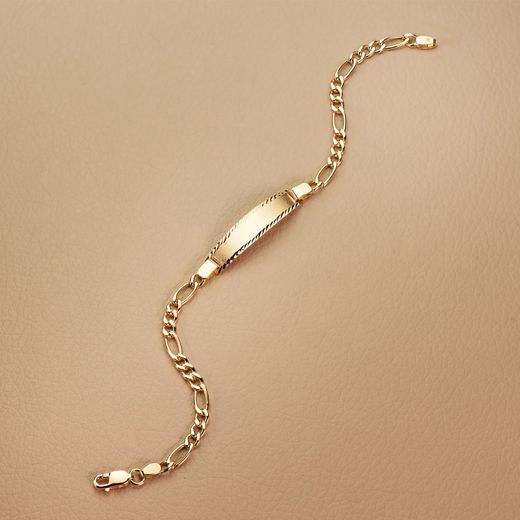 18K Esclava Oro Amarillo Comunion Cartier Hueca Largo: 18Cm Ancho: 4Mm
