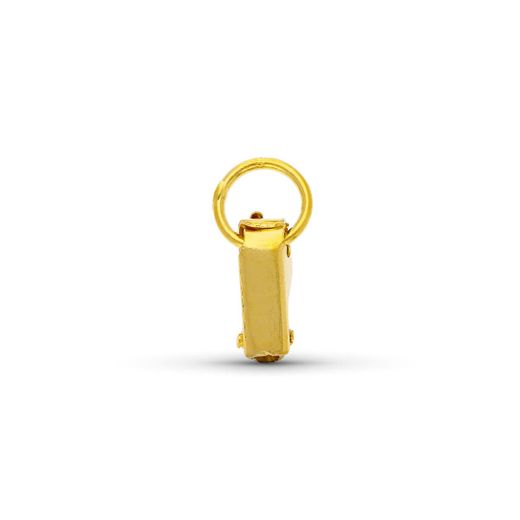 18K Fornitura Cierre De Perrillo Grande Oro Amarillo