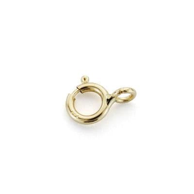 18K Fornitura Reasa 6 Mm Ligera Oro Amarillo
