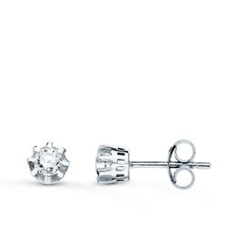 18K Pendientes Brillantes 0.30 Qtes. G-Vs2
