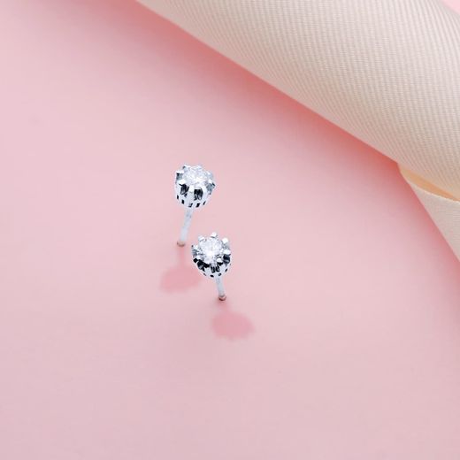 18K Pendientes Brillantes 0.30 Qtes. G-Vs2