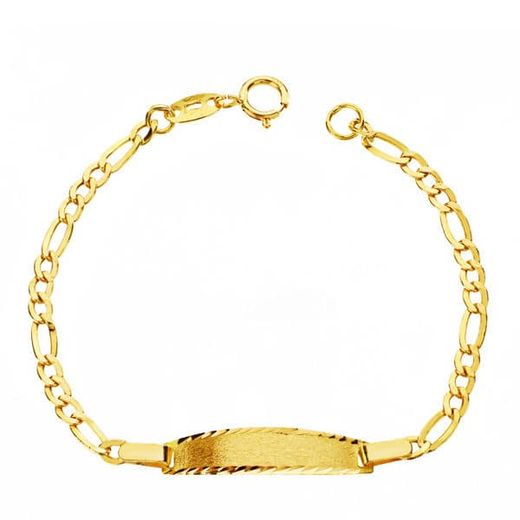 18K Pulsera Esclava Hueca. Cartier. Oro Amarillo 12Cm