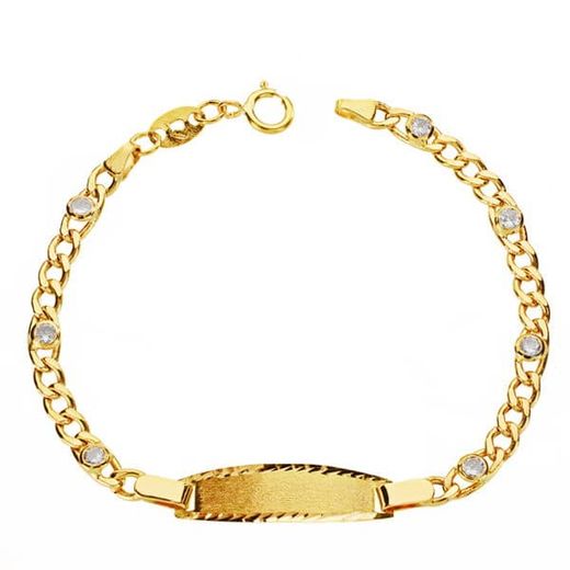 18K Pulsera Esclava Hueca. Cartier.Oro Amarillo 13Cm