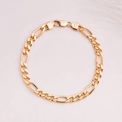 18K Pulsera Oro Amarillo Cartier 3X1 Ancho: 6,5 Mm Largo: 21Cm