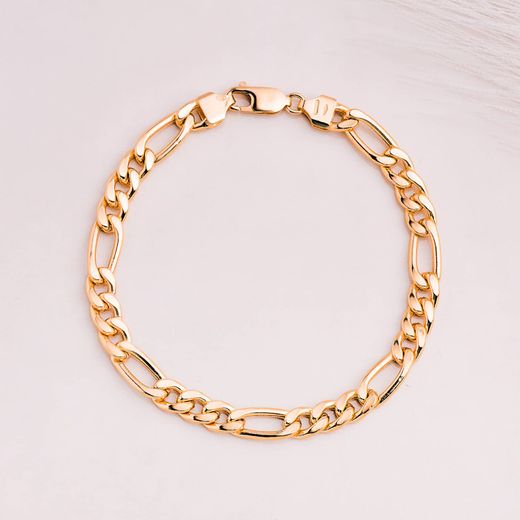 18K Pulsera Oro Amarillo Cartier 3X1 Ancho: 6,5 Mm Largo: 21Cm
