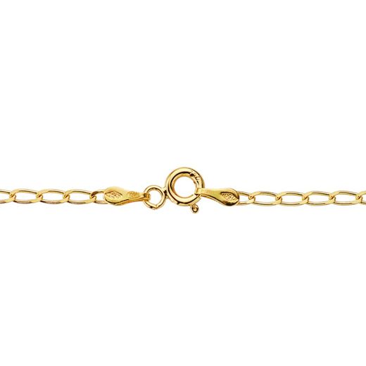 9K Cadena Oro Amarillo Bilbao 45Cm 2 Mm