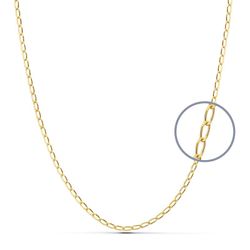 9K Cadena Oro Amarillo Bilbao 50Cm 2 Mm