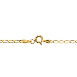 9K Cadena Oro Amarillo Bilbao 50Cm 2 Mm
