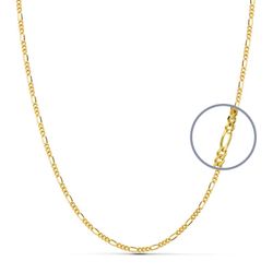 9K Cadena Oro Amarillo Cartier 60X2