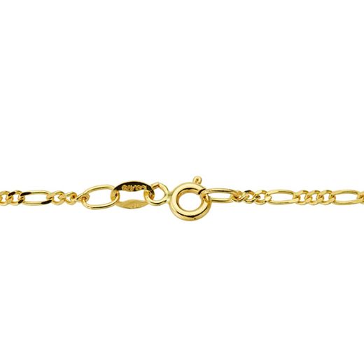 9K Cadena Oro Amarillo Cartier 60X2