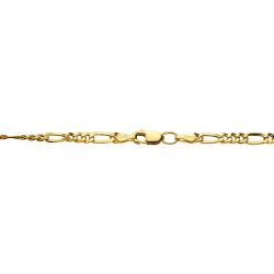 9K Cadena Oro Amarillo Hueca 60X3Mm
