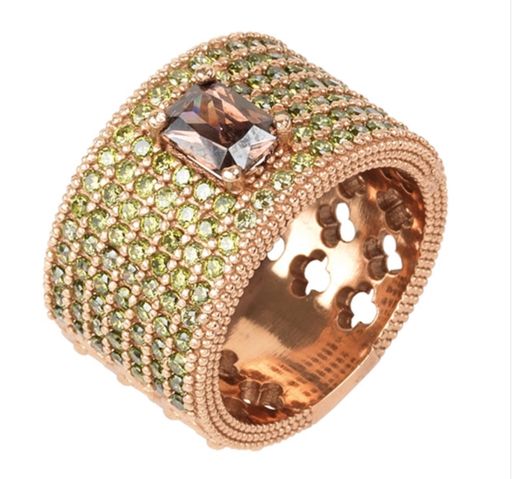 Anillo de plata ancho
