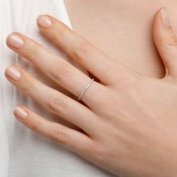 Anillo oro y brillantes