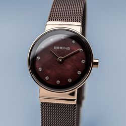 Bering visell rosat, esfera negre, armis esterilla negre