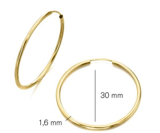 Criollas de oro 16x30mm